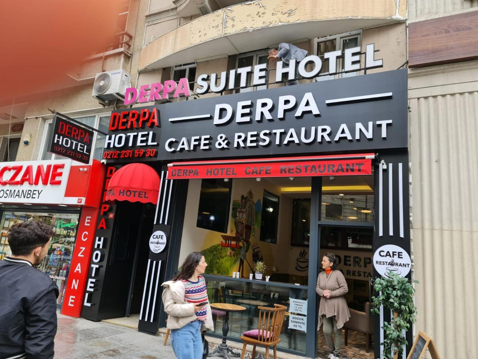 Derpa Suite Hotel Istanbul Exterior foto